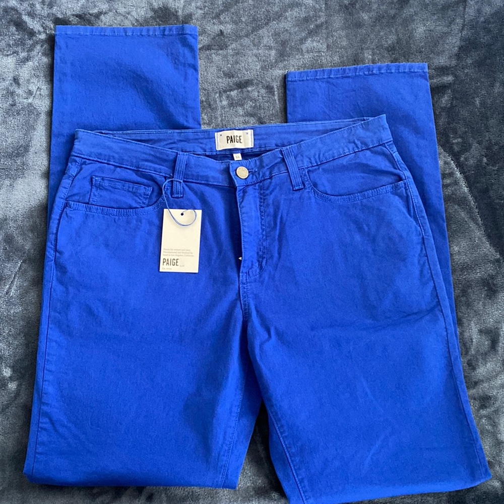 Blue Paige Pant